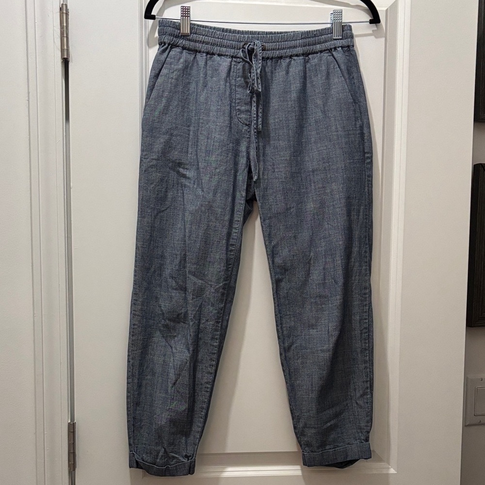 J. Crew Blue Chambray Pants